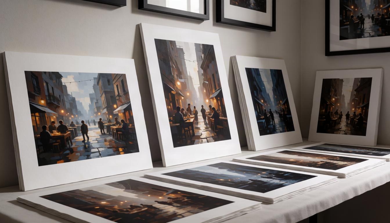 Printed portfolios and presentation sets