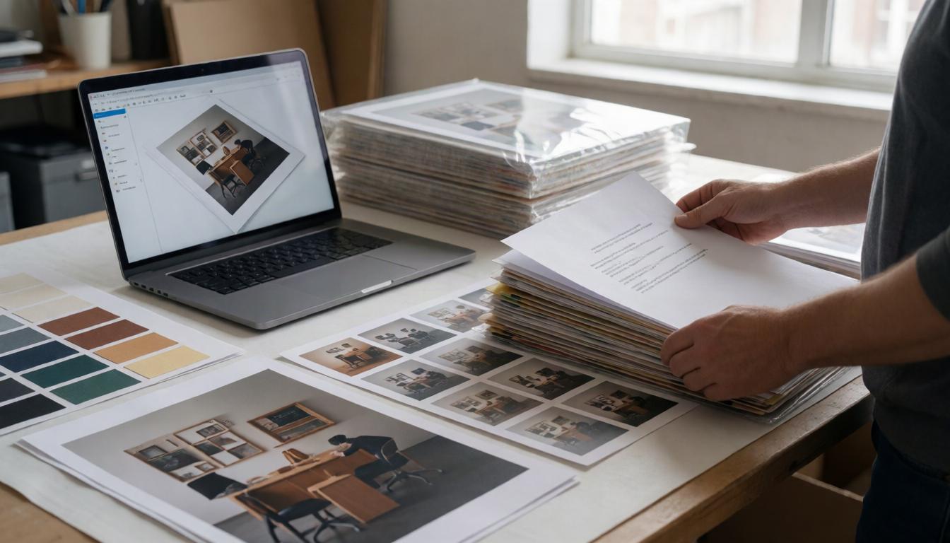 Exhibition-ready print sets